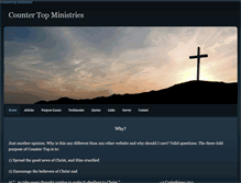 Tablet Screenshot of countertopministries.com